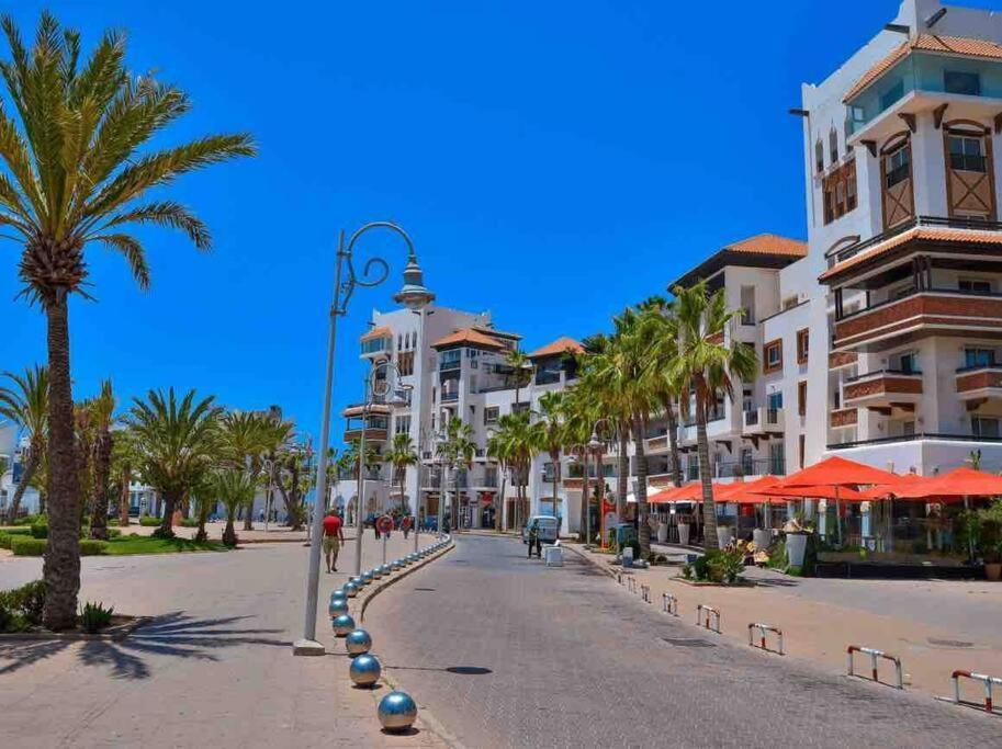 Marina Agadir - Luxury Pool View Apartment 2Bdr Exteriör bild
