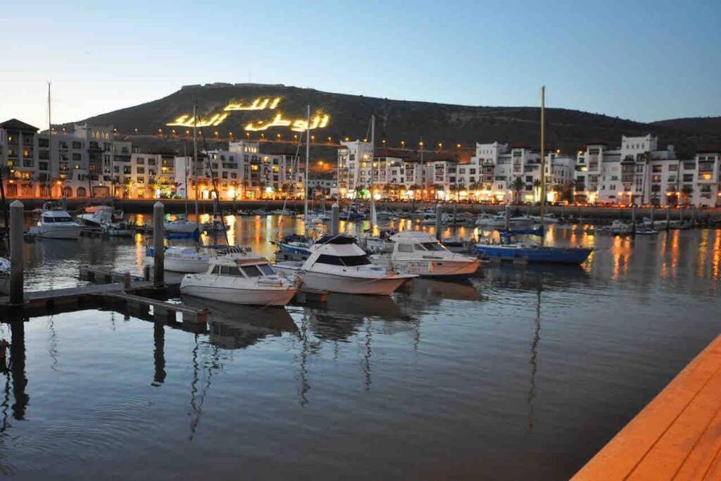 Marina Agadir - Luxury Pool View Apartment 2Bdr Exteriör bild